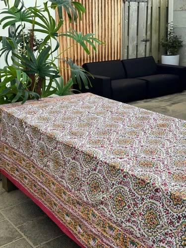 Bloem met roze randje (nieuw)