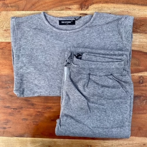 Huispak gemeleerd grijs