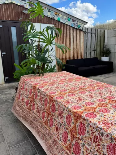 Roze met vogels (nieuw)